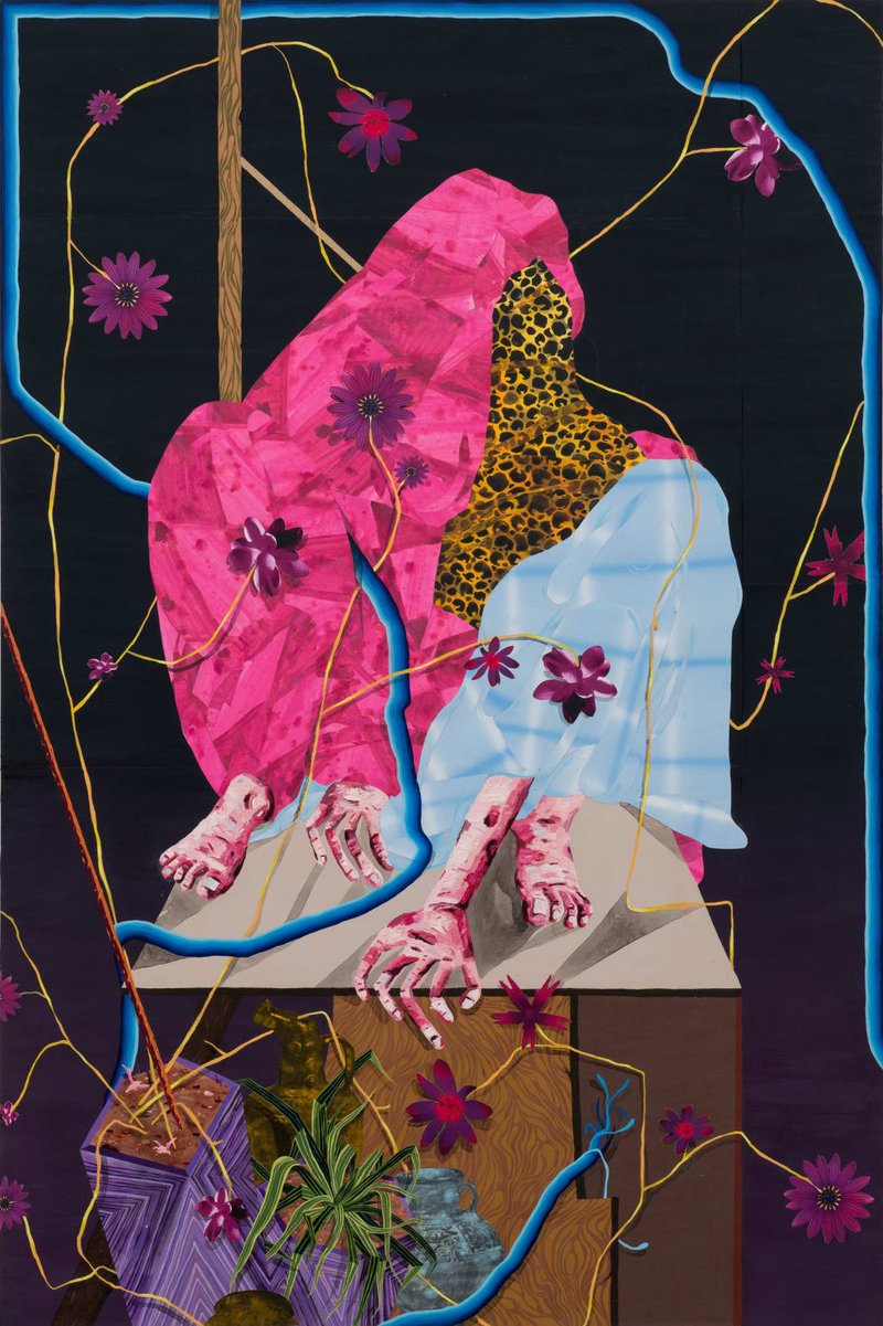 Amir H Fallah, On Hand and Foot, 2011