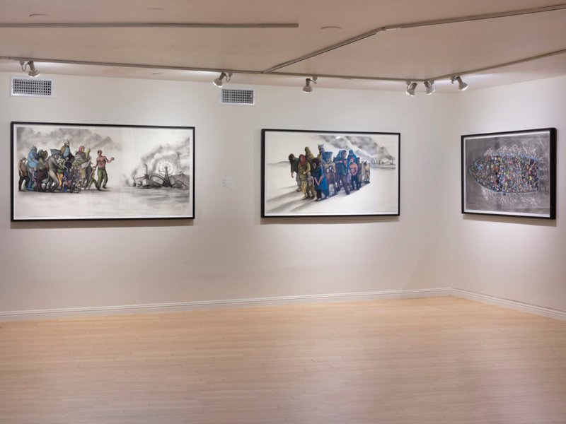 The Charm of The Unfamiliar, Installation view.