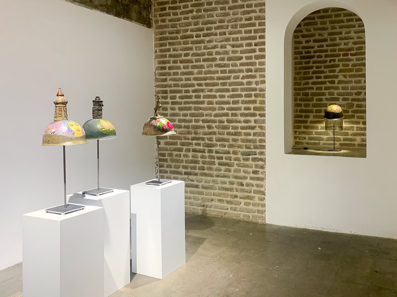 زیر کلاهخود، نمای چیدمان