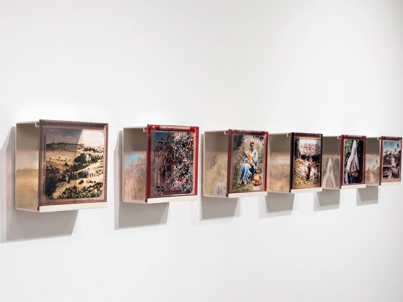 Installation view.