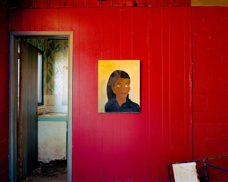 John Divola, Abandoned Painting, 2007