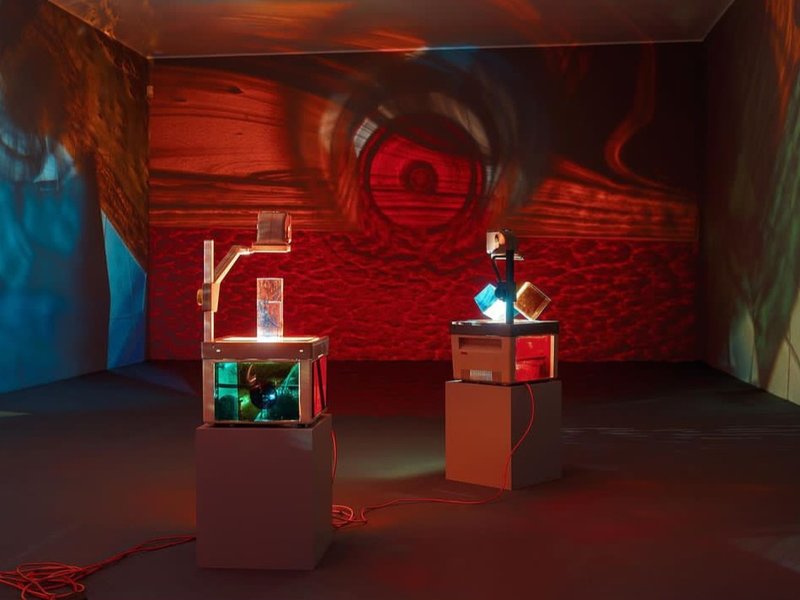 In Fire Yet We Trust, Installation view.