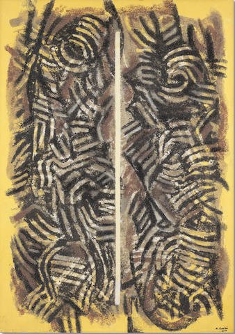 Mohsen Vaziri Moghaddam, Line in the Sand, 2000