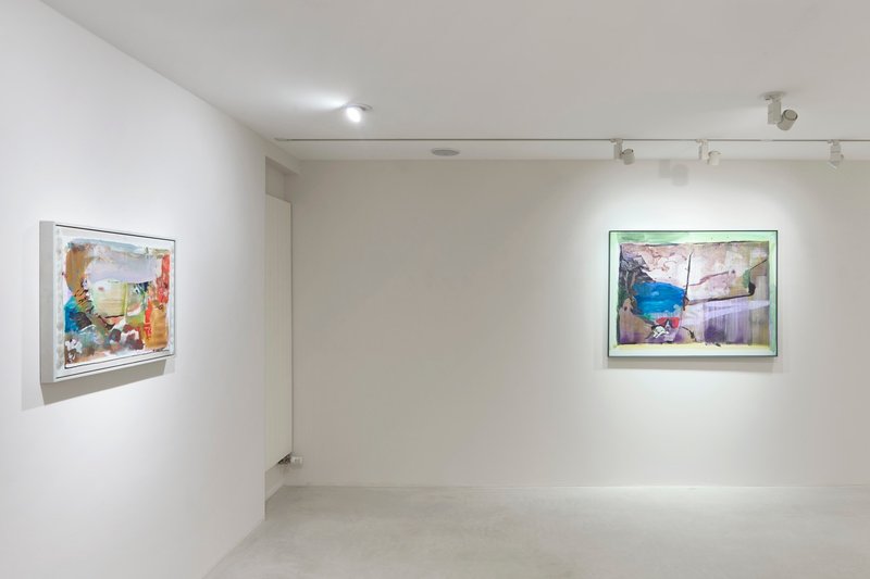 Heaven and Earth in One Stroke, installation view