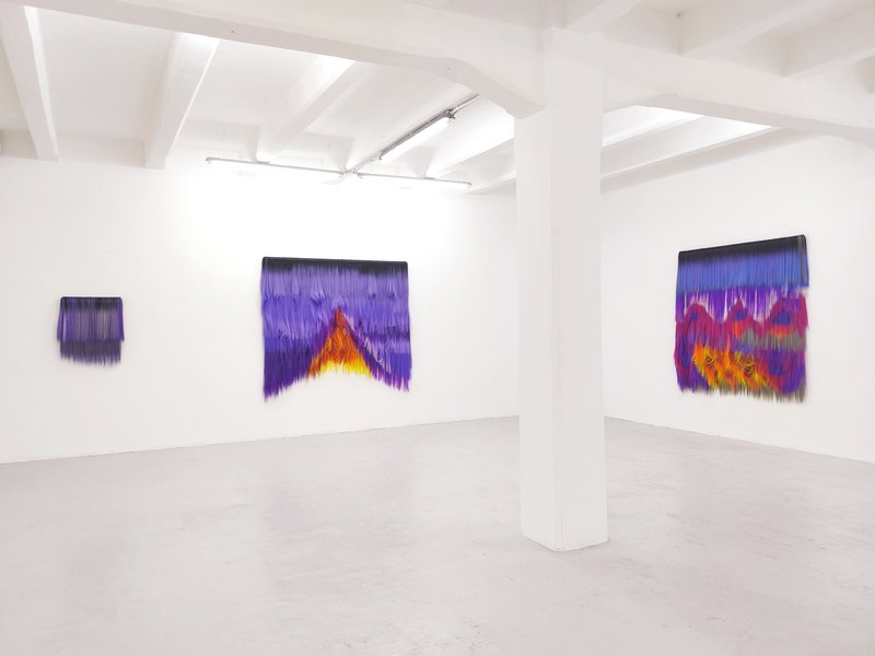 Fire in the Garden of Eden, installation view