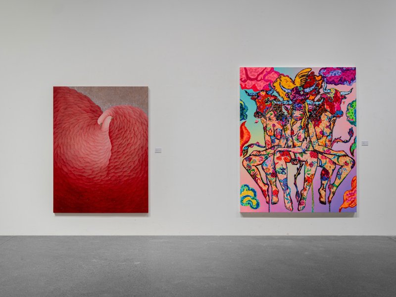 …I Kept The Night Vigil…, installation view