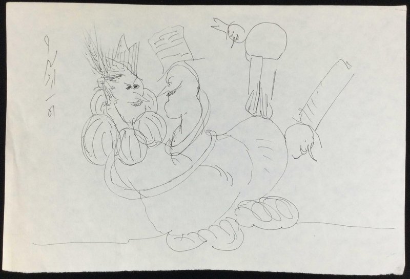Ardeshir Mohassess, Untitled, 1972