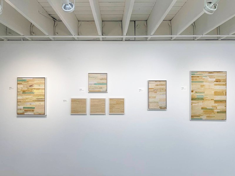 A Gaze Through Time, installation view