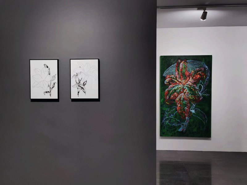 Flowers of the Nightmare, installation view