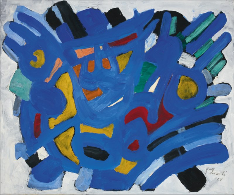 Charles Hossein Zenderoudi, Tchodaf, 1968