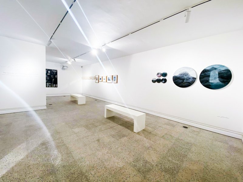 The journey no.1/getting out of yourself, installation view