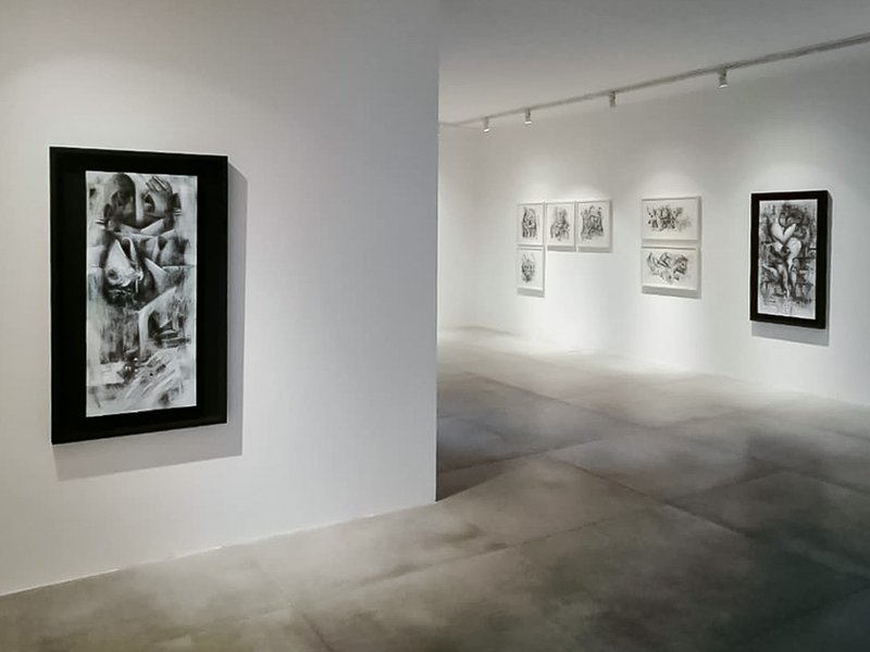 Desiring and Standing, installation view