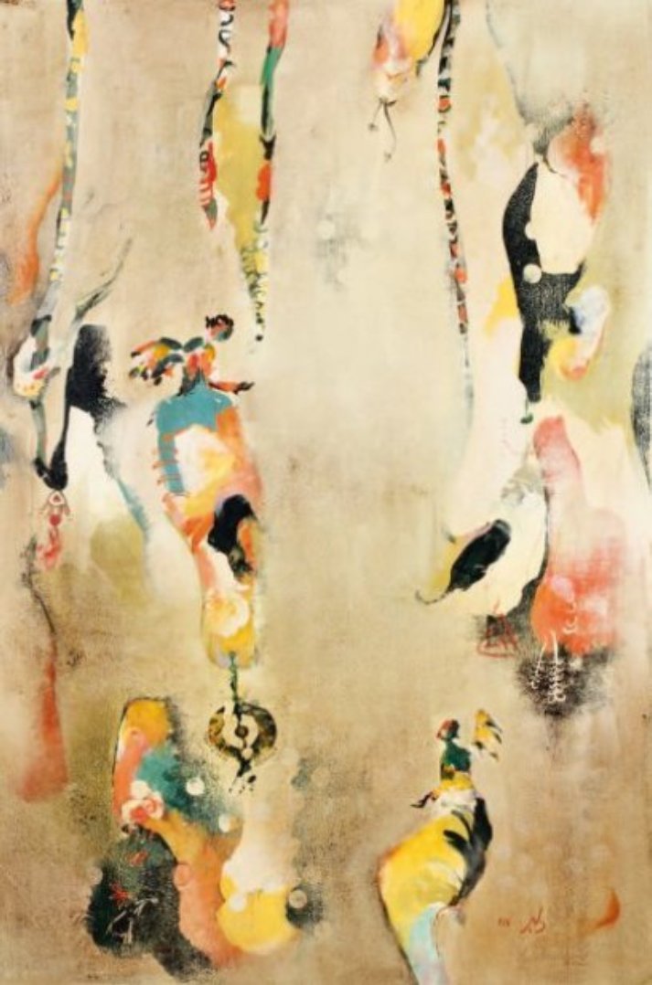 Delbar Shahbaz, Abstract Composition, 2008