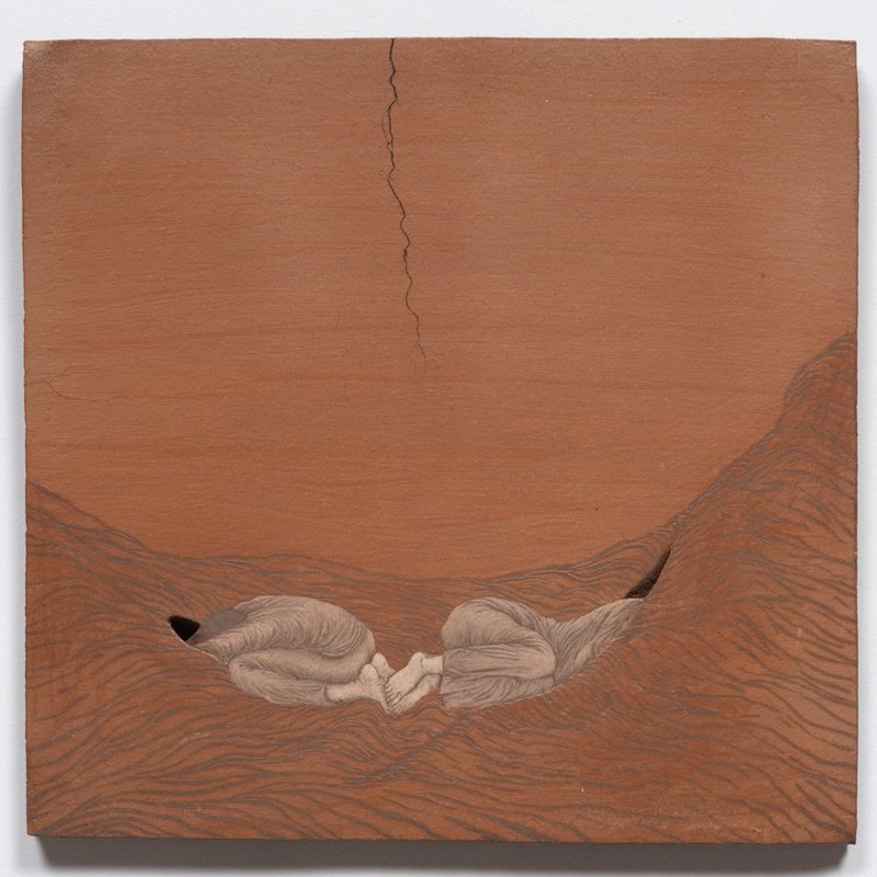 Roksana Pirouzmand, Like a Stream in the Mountains, Like Lava in a Volcano 4, 2024