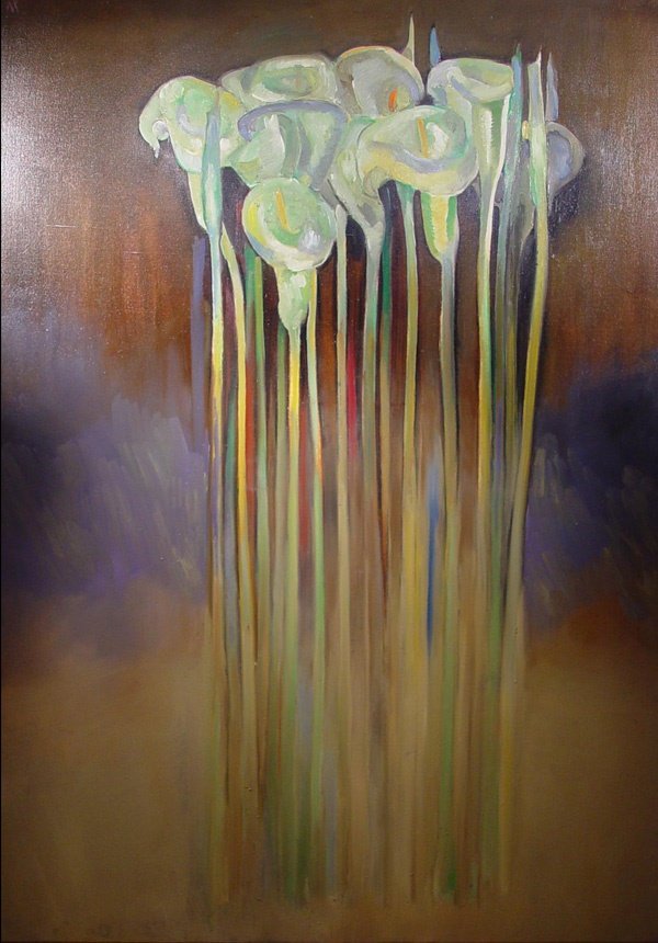 The Late Ali Golestaneh, Flowers, 2005