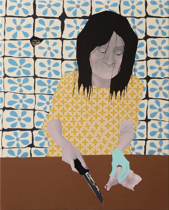 Thordis Adalsteinsdottir, Bird in the Wall, 2021