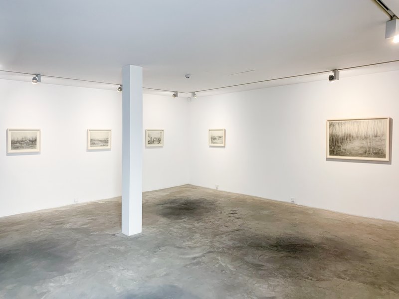 Receptive, installation view
