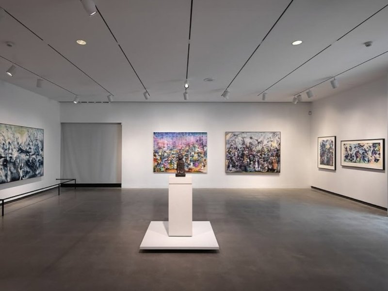 The Alchemist, Installation view.