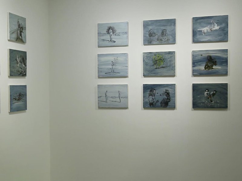 Memories of Ocean Swim Meets, installation view