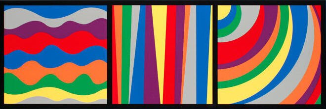 Sol LeWitt, Irregular Arcs Bands and Loops, 1999