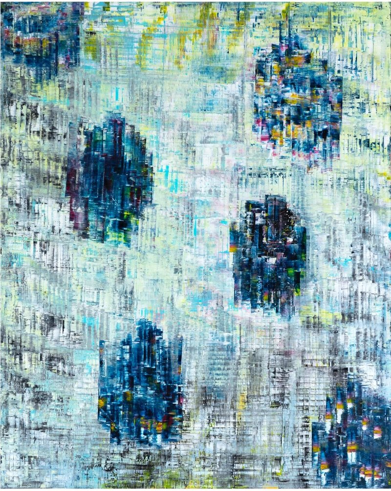 Sassan Behnam Bakhtiar, Winter Immortal Rose Garden , 2019