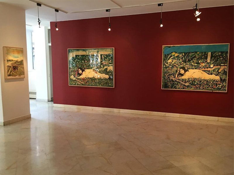 قاجار، نمای چیدمان