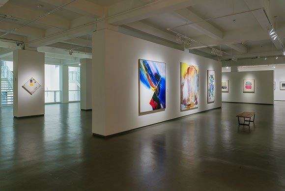 Installation view.