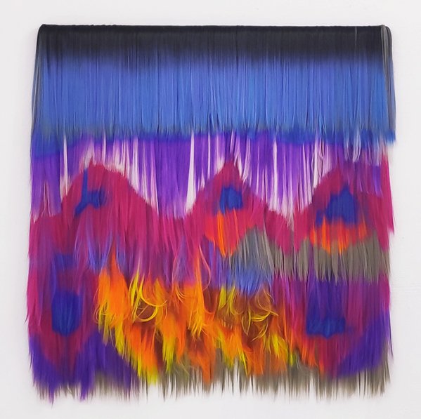 Hiva Alizadeh, Untitled (Peacok), 2023