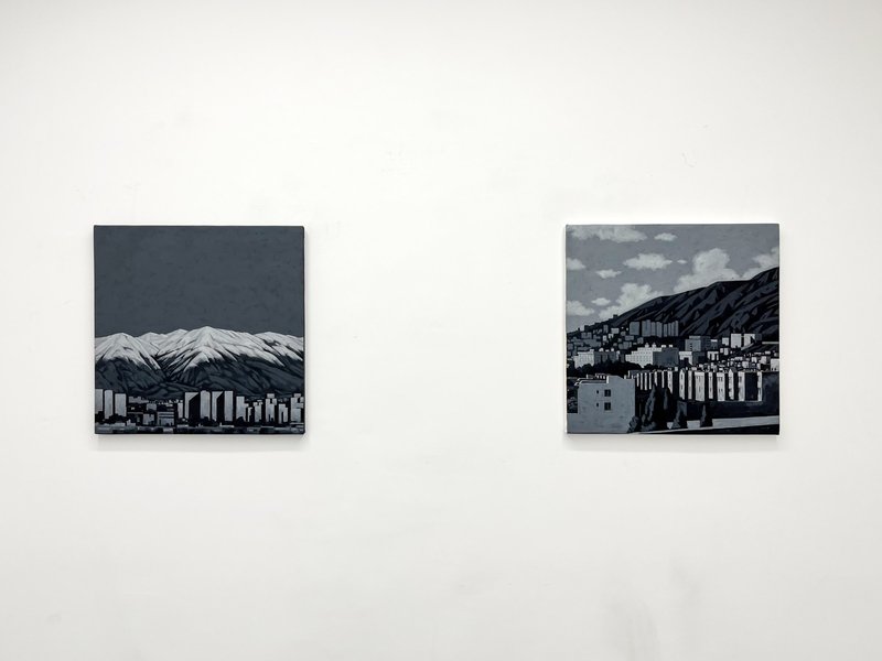 Somewhere Around Here, installation view