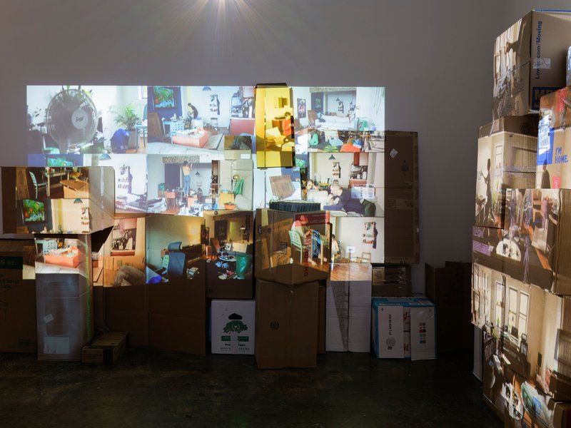 Center is not a particular point on the earth’s surface, installation view