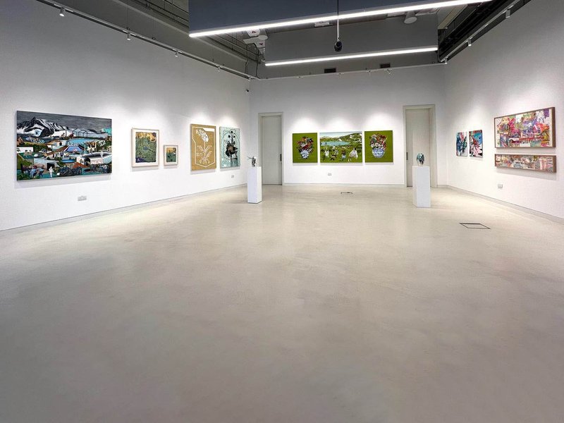 In Drought, Rhymes Blossom, installation view