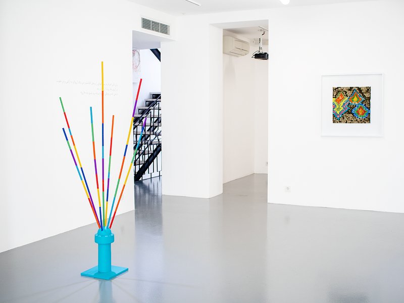 Parallel Ties, installation view
