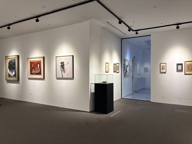 In the Other Face, installation view