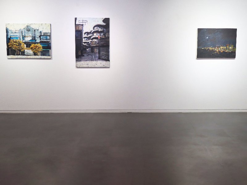 Painter City Building , installation view