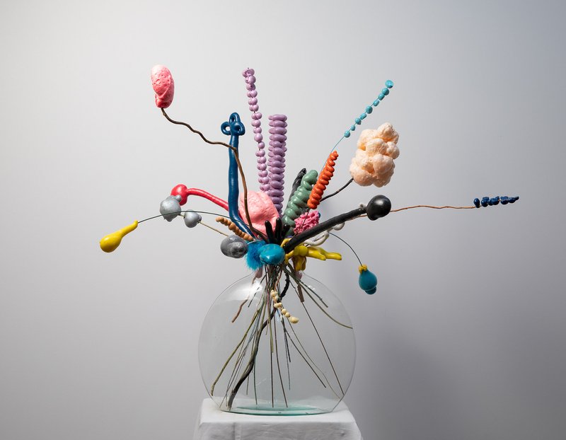 Ani Shahamati, Bouquet of Handmade Thingys, 2020