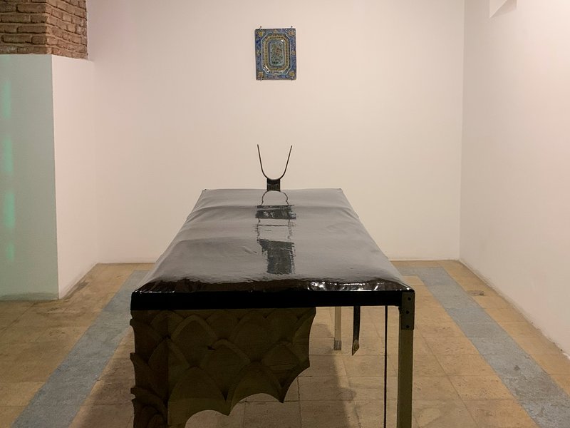 Peacock’s Excuse, installation view