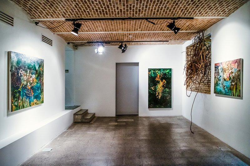 بیکرانگی، نمای چیدمان