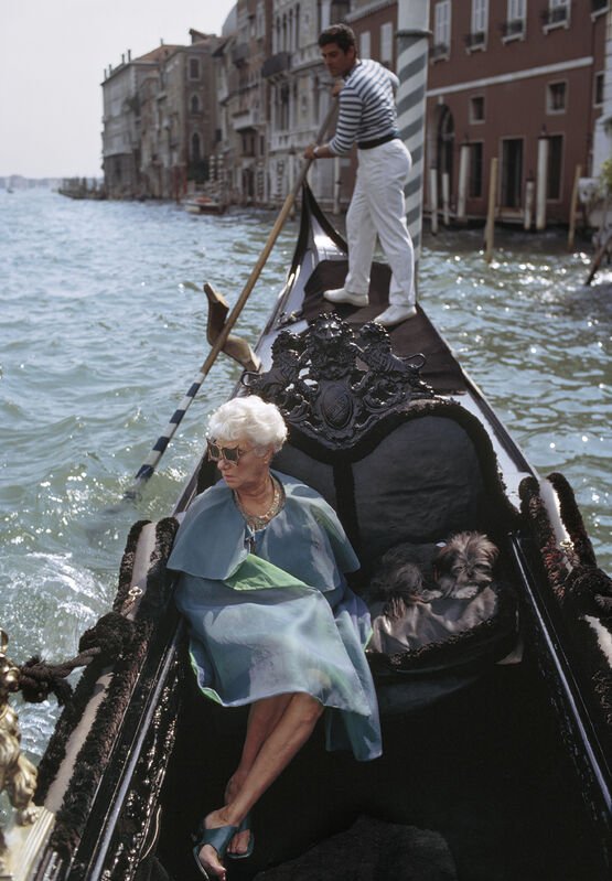 Tony Vaccaro, Peggy Guggenheim, Venice, Italy, 1968, 1968