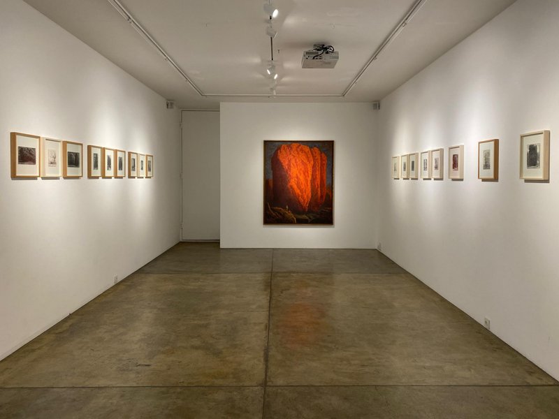 Drawings, installation view