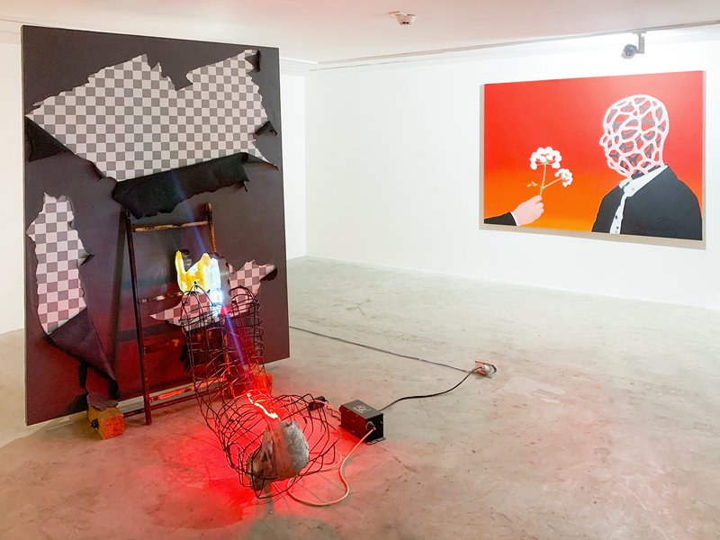 R.E.M, installation view