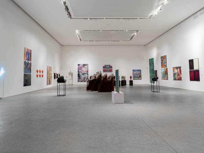 …I Kept The Night Vigil…, installation view