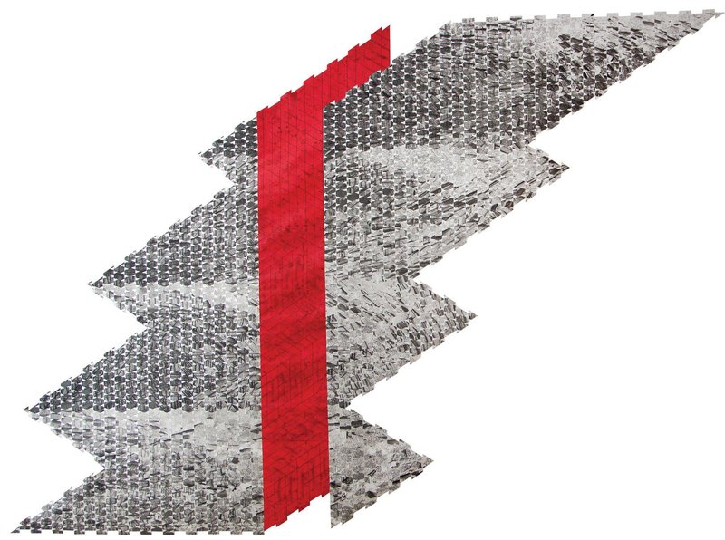 Peyman Shafieezadeh, Detail of an Impress, 2022