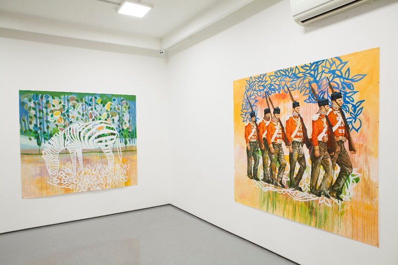 Last Turn, installation view