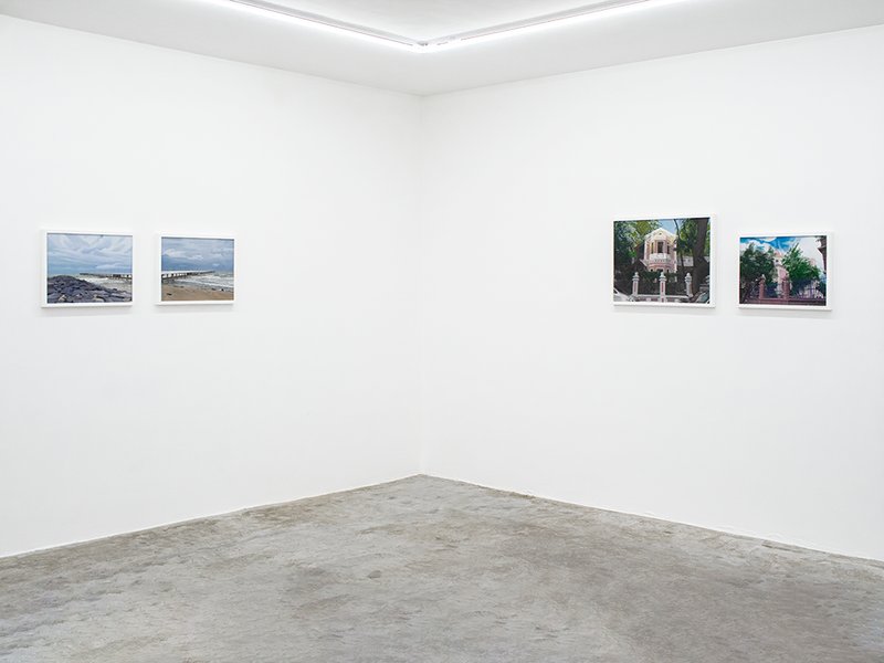 Partly Cloudy, installation view