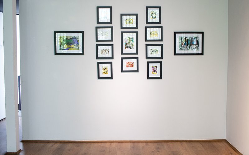 A Little World, installation view