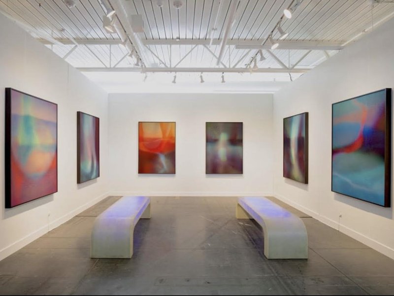 Installation view.