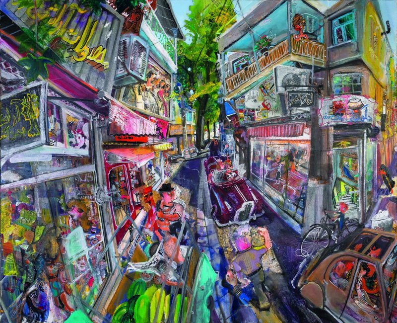 Arsia Moghaddam, The Street Full of Shops, 2023