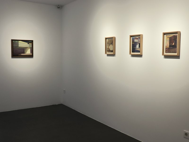 Suspended Columns, installation view