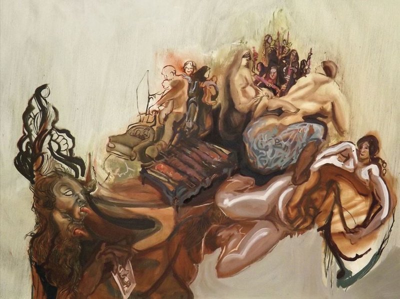 Rokni Haerizadeh, Life on Divv's Trunk, 2008