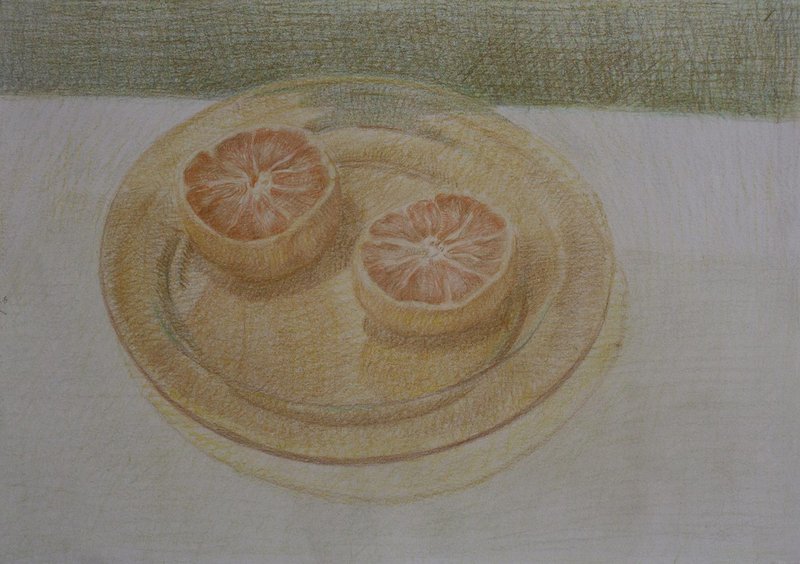 Neda Mirhosseini, Grapefruit, 2021